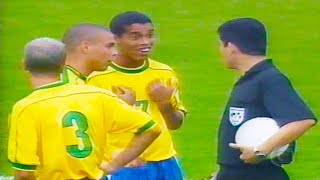 Ronaldo  Rivaldo  Ronaldinho  Roberto Carlos Legendary Show Brazil vs Argentina 1999 [upl. by Aset987]