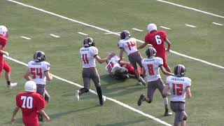 Hoisington vs Larned Middle School Football 9921 [upl. by Yor]