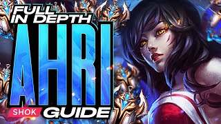 HOW TO PLAY AHRI IN SEASON 14  RANK 1 CHALLENGER GUIDE [upl. by Lrac]