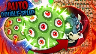 Agario  BRUTAL AUTO DOUBLESPLIT amp WILDEST CANNONPOPSPLIT EVER  Agario BEST MOMENTS  ZeeTaa [upl. by Cilo]