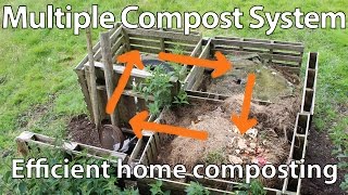 Create a Multiple Compost Bin System for Efficient Composting [upl. by Godiva596]