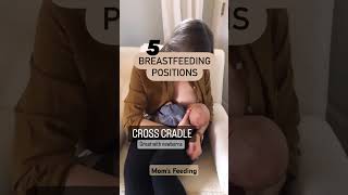 5 Best Breastfeeding position 🤱  breastfeeding newborn babycare momhacks breastfeedingadvice [upl. by Gurango]