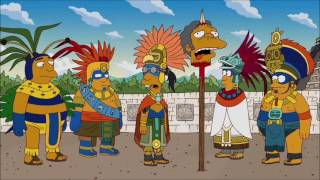 La Casita Del Horror 23 Intro Maya Los Simpson [upl. by Airbmac]