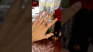 Brass Copper Toe 💍 views viralytshortsvideos shopsy [upl. by Ahsinnod]