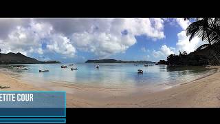 SEYCHELLES 2017 PRASLIN snorkeling from Anse Possession to Anse Cour [upl. by Elspeth838]