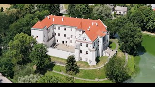 ZAMEK W SZYDŁOWCU  Szydłowiec Castle  Drone Footage 4K [upl. by Raval355]