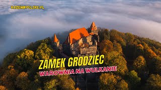 Warownia na wulkanie Zamek Grodziec Atrakcje co zobaczyć na Pogórzu Kaczawskim na Dolnym Śląsku [upl. by Enisamoht]