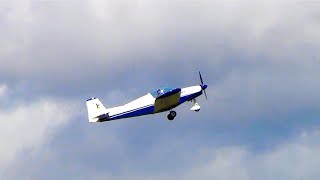 Ultralight Pioneer 200 takeoff from MillauLarzac LFCM [upl. by Orvah883]