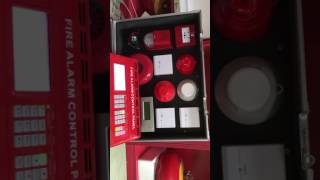 Operation video of Asenware addressable fire alarm panel [upl. by Kinny]