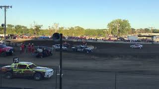 Figure 8 racing in Nashua Fair  630pm Small Heat 4 [upl. by Yug]