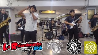 La Rebambaramba Secretaria de ska público The Chernobyls Metro Copilco [upl. by Publias]