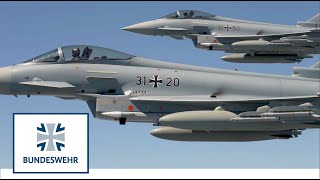 Neu bewaffnet  Eurofighter mit modernster Rakete der Welt  Bundeswehr [upl. by Rimas357]