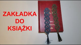 Zakładka do książki Bookmark Marcador SznurkowepasjeJoanny1964 [upl. by Hendrick]