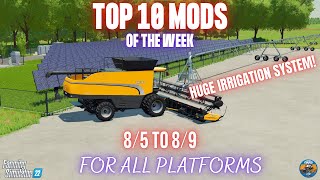 TOP 10 MODS OF THE WEEK  Farming Simulator 22 [upl. by Caiaphas]