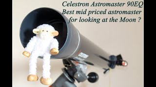 Celestron astromaster 90EQ telescope review [upl. by Soloma]