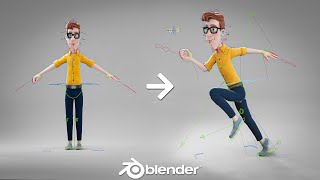 How to Animate 3D Characters in 1 Minute [upl. by Ettezoj]