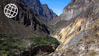 Colca Canyon Peru Amazing Places 4K [upl. by Dremann]