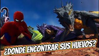 ARK ASCENDED SCORCHED HUEVOS DE WYVERN HUEVOS DE DRAGON SPAWN ARK ASA NUEVO MAPA [upl. by Lrig276]