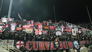 Nuovo coro Banditi Curva Sud Milano 🔴⚫️ Stadio Artemio Franchi di Firenze 040323 [upl. by Abil]