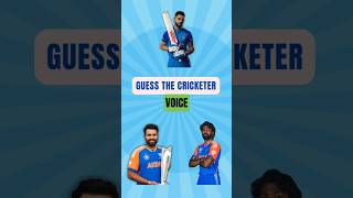 Guess the cricketer voice  quiz cricket cricketquiz shorts [upl. by Ahsla]