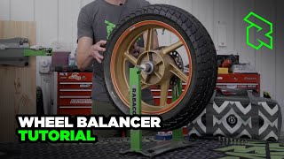 Rabaconda Motorcycle Wheel Balancer Tutorial [upl. by Teagan549]