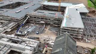 St Ronans College Drone Progress Video May 2024 [upl. by Racklin]