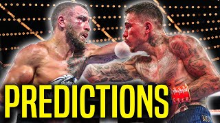 Vasiliy Lomachenko vs George Kambosos Jr FIGHT PREDICTIONS [upl. by Orsa]