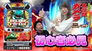 【初心者必見！】「パチスロ ガメラ2」解説動画（嵐＆道井 悠） [upl. by Persons280]