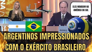 Jornal Argentino Fala Sobre O Exército Brasileiro [upl. by Elinore]