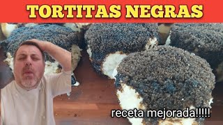 Como hacer TORTITAS NEGRAS caseras [upl. by Anitnas]