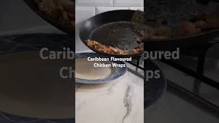 Caribbean Chicken Flavoured Wraps Packed With Protein subscribe [upl. by Skelly815]