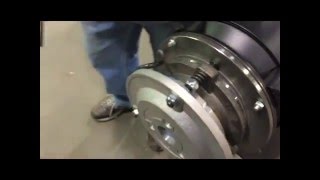 AC Brake Motor Brake Adjustment To Correct Tolerance [upl. by Bunce]