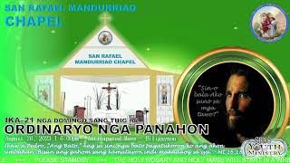 Ika21 nga Domingo sa Ordinaryo nga Panahon  August 26 2023 I 600pm Anticipated MassHiligaynon [upl. by Fedora]