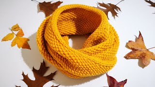 Pirinç Örgülü Dikişsiz Boyunluk Yapımı  Infinity scarf [upl. by Notanhoj651]