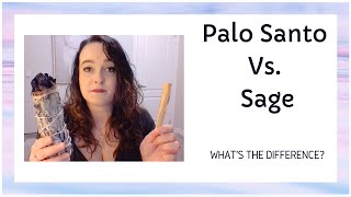 Palo Santo Vs Sage  What is the Difference  How to clear your home [upl. by Ettenig691]