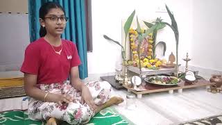 Meenakshi jaya Kamakshi Sree ragam geetham [upl. by Torie115]