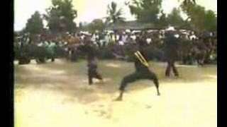 Machete Fighting Demo Silat Pusaka Gayong Parang 1993 [upl. by Anis326]