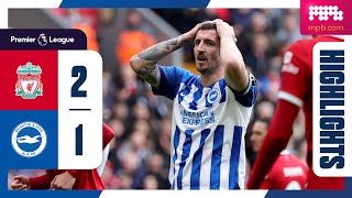 PL Highlights Liverpool 2 Brighton 1 [upl. by Felita]