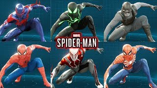 SpiderMan Ps4  How To Unlock Every SuitCostume Guide [upl. by Assilla]