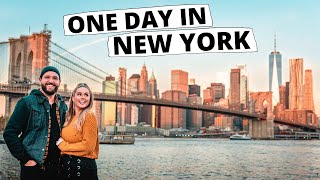 New York A Day in New York City  Travel Vlog  What to Do See amp Eat How to spend One Day in NYC [upl. by Inanuah]