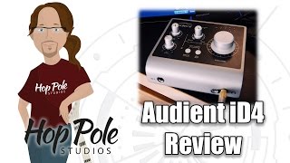 Audient iD4 Review and indepth demo  high quality portable USB interface [upl. by Qidas]