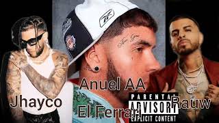 Anuel AA Rauw Alejandro Jhay Cortez El Ferrari Oficial Visualizer [upl. by Lalib]