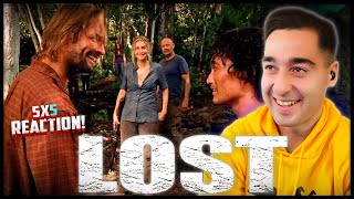 Film Student Watches LOST s5ep5 for the FIRST TIME This Place is Death Reaction [upl. by Ivie]