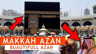 Azaan in Makkah Beautiful Voice  Beautiful Azan made in Mecca  ISLAM  The Ultimate Peace [upl. by Shelman]