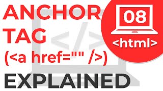 How to link pages in HTML Anchor Tag in HTML a Tag in HTML  Web Development Tutorials 8 [upl. by Hartmann]