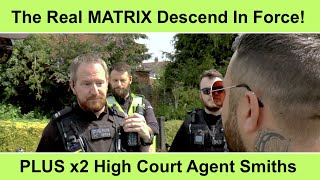 The Real MATRIX Descends With x2 Agent Smith High Court Bailiffs For A House Eviction In Derby [upl. by Klapp107]