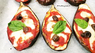 Melanzane con sugo e mozzarella al forno [upl. by Eudora]