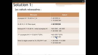 Comptabilisation de lImpôt sur les Sociétés P01 [upl. by Helban]