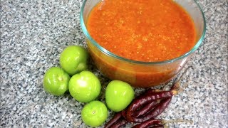 SALSA DE TOMATE TAQUERA  Vicky Receta Facil [upl. by Clevie]