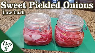 Sweet Pickled Onions – Saucy Sunday [upl. by Tarsuss]